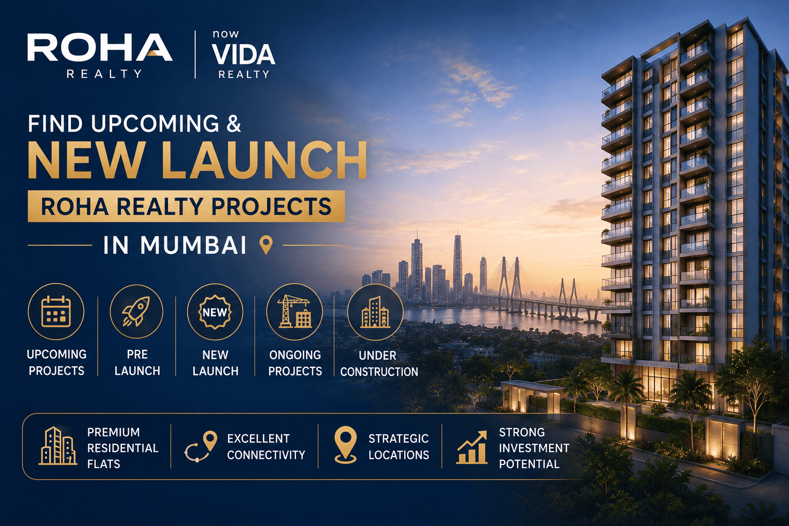 Roha Realty Projects in Mumbai